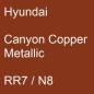 Preview: Hyundai, Canyon Copper Metallic, RR7 / N8.